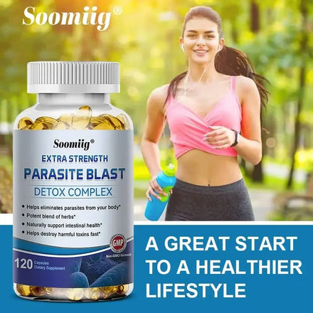 Digestive Supplement, Detox, Supports Gut Health - Relieves Constipation, Bloating and Diarrhea, Cleanses and Detoxifies
