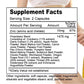 Digestive Supplement, Detox, Supports Gut Health - Relieves Constipation, Bloating and Diarrhea, Cleanses and Detoxifies