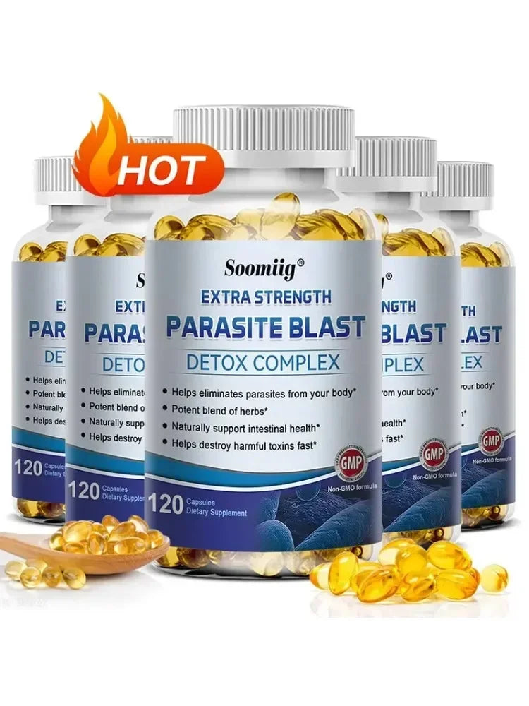 Digestive Supplement, Detox, Supports Gut Health - Relieves Constipation, Bloating and Diarrhea, Cleanses and Detoxifies