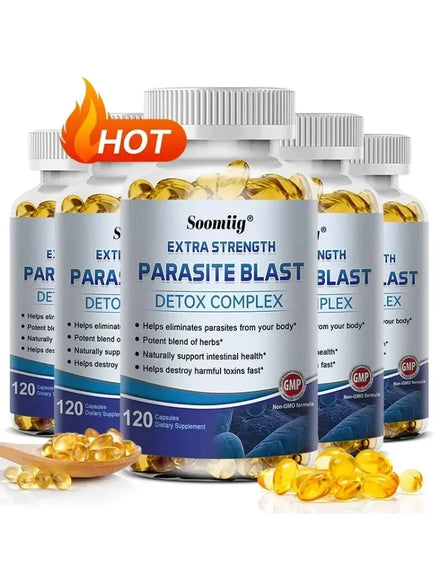 Digestive Supplement, Detox, Supports Gut Health - Relieves Constipation, Bloating and Diarrhea, Cleanses and Detoxifies