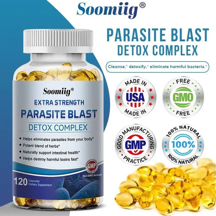 Digestive Supplement, Detox, Supports Gut Health - Relieves Constipation, Bloating and Diarrhea, Cleanses and Detoxifies
