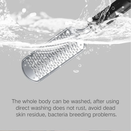 Dighealth Stainless Steel Foot Rasp File Foot The Feet Pedicure Rasp Remover Foot File Callus Remover Scrub Manicure Nail Tools