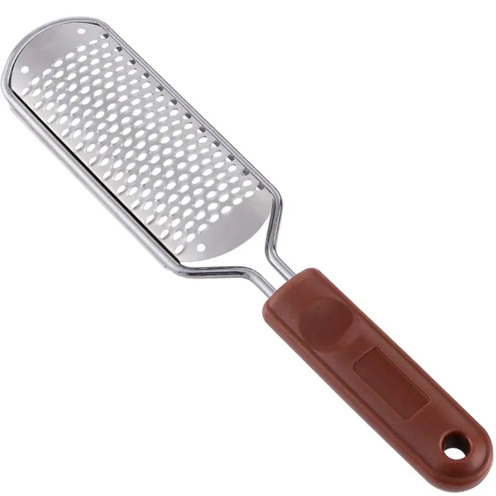 Dighealth Stainless Steel Foot Rasp File Foot The Feet Pedicure Rasp Remover Foot File Callus Remover Scrub Manicure Nail Tools