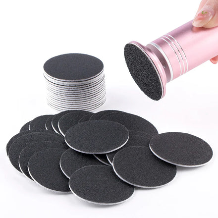 Disc Feet Rasp Cuticle Callus Remove Tool For Electric Pedicure Pads Hard Dead Skin Pedicure Tools Replaceable Sandpaper
