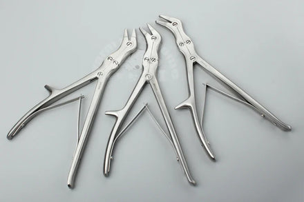 Double Jointed Rongeur Medical Stainless Steel Double Action Bone Rongeur 180mm 240mm Orthopedics Veterinary Instruments