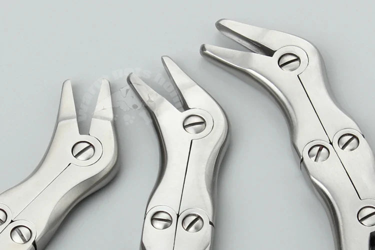 Double Jointed Rongeur Medical Stainless Steel Double Action Bone Rongeur 180mm 240mm Orthopedics Veterinary Instruments