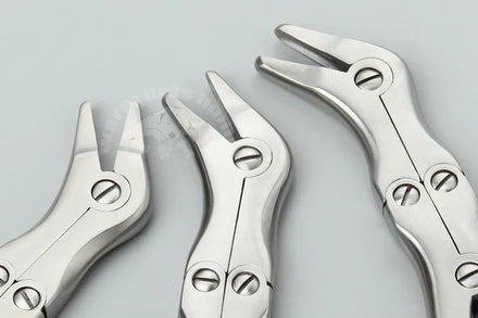 Double Jointed Rongeur Medical Stainless Steel Double Action Bone Rongeur 180mm 240mm Orthopedics Veterinary Instruments