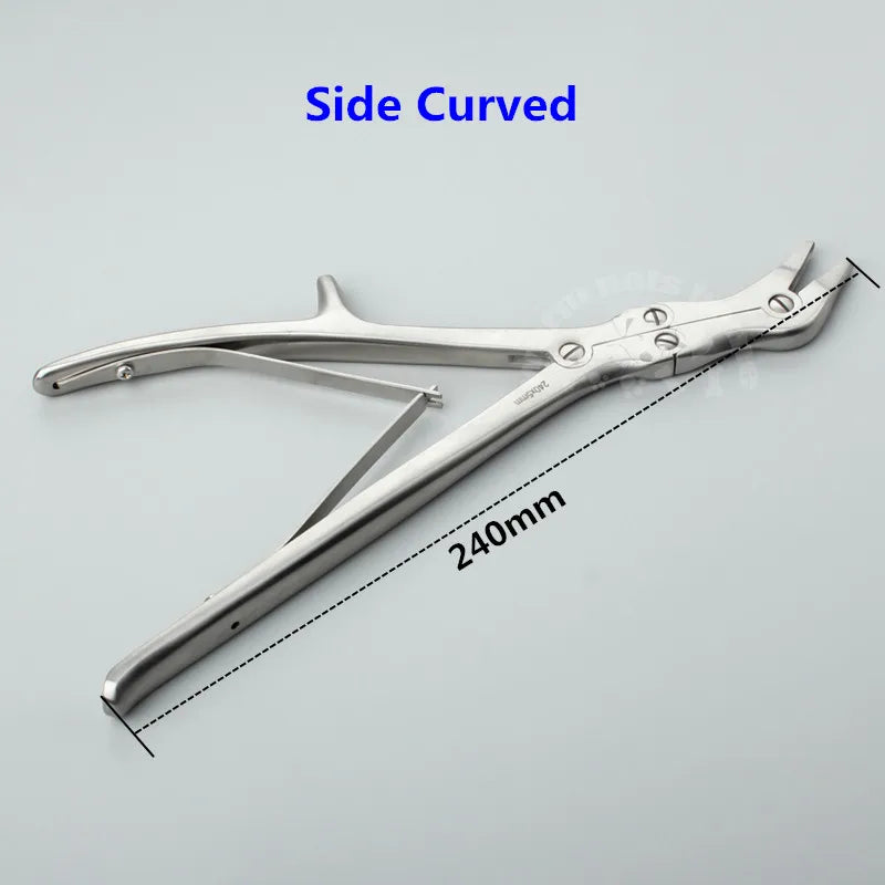 Double Jointed Rongeur Medical Stainless Steel Double Action Bone Rongeur 180mm 240mm Orthopedics Veterinary Instruments