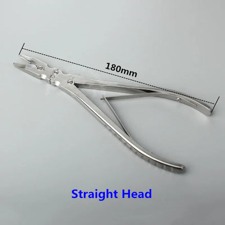 Double Jointed Rongeur Medical Stainless Steel Double Action Bone Rongeur 180mm 240mm Orthopedics Veterinary Instruments