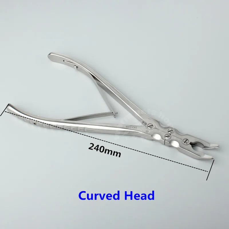 Double Jointed Rongeur Medical Stainless Steel Double Action Bone Rongeur 180mm 240mm Orthopedics Veterinary Instruments