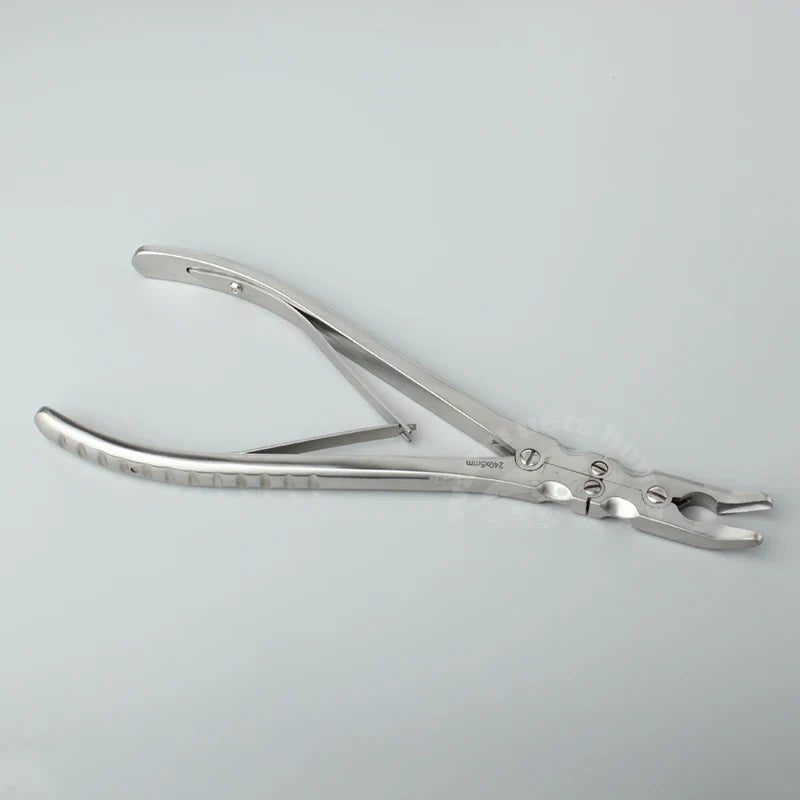 Double Jointed Rongeur Medical Stainless Steel Double Action Bone Rongeur 180mm 240mm Orthopedics Veterinary Instruments