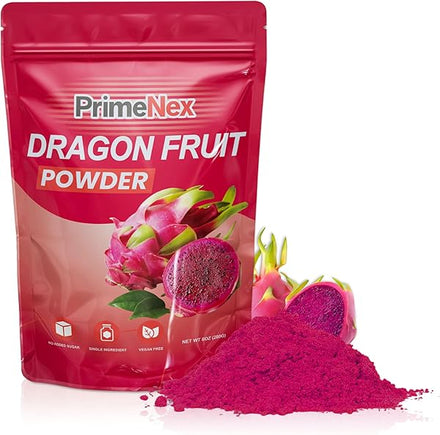 Dragon Extract Powder | 100% Natural Fruit Powder, 8oz | Freeze-Dried Dragon Fruit Pink Pitaya Powder, Great Flavor for Drinks, Smoothie & Beverages | No Sugar & Additives | Non-GMO & Vegan in Pakistan