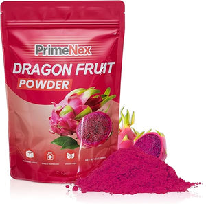 Dragon Extract Powder | 100% Natural Fruit Powder, 8oz | Freeze-Dried Dragon Fruit Pink Pitaya Powder, Great Flavor for Drinks, Smoothie & Beverages | No Sugar & Additives | Non-GMO & Vegan in Pakistan
