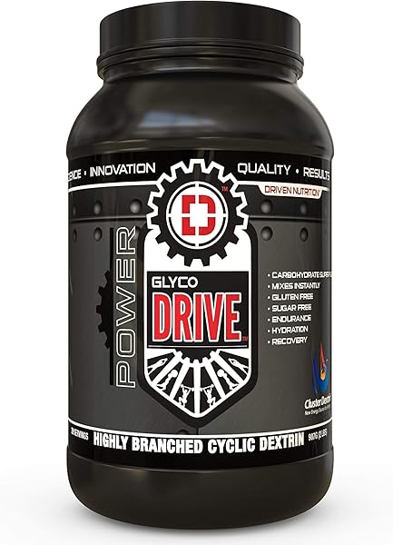 Driven GlycoDrive Highly Branched Cyclic Dextrin, 2lbs, Carbohydrate Powder - Replenish Muscle Glycogen Levels, Pre, Intra, & Post-Workout - Energy, Endurance, Fast Recovery in Pakistan