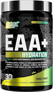 EAA Hydration | EAAs + BCAAs Powder | Muscle Recovery, Strength, Muscle Building, Endurance | 8G Essential Amino Acids + Electrolytes | Maui Twist Flavor 30 Serving in Pakistan