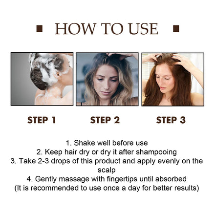 EELHOE Hair Growth Serum Thicken Anti Hair Loss Damaged Thinning Repair Dry Scalp Treatment Keratin Nourishing Essence Products