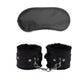 Erotic Bdsm Set Leather Plush Bondage Kit Handcuffs Feather Blindfold Flirt Exotic Accessories Couples Adult Games