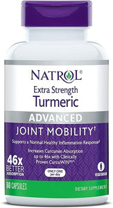 Extra Strength Turmeric Capsules, Supports Cellular, Inflamatory, Heart, Joint and Brain Health, Clinically Proven CurcuWIN®, 46x Better Absorpotion, 60 Count in Pakistan