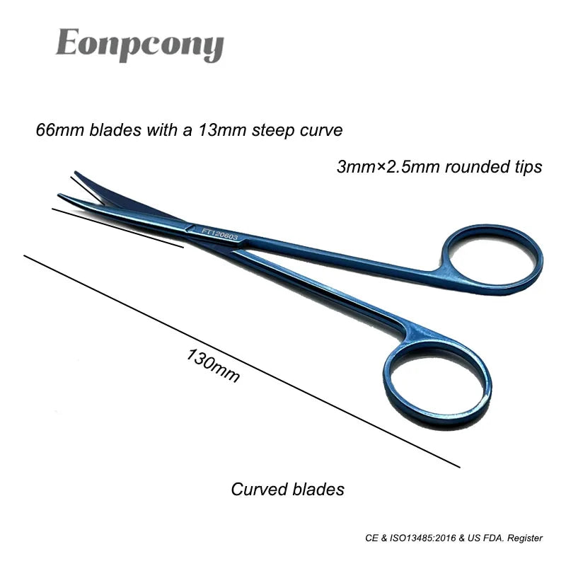 Eye Scissors Stevens Tenotomy Scissors Enucleation Scissors Opthalmic Surgical Instrument