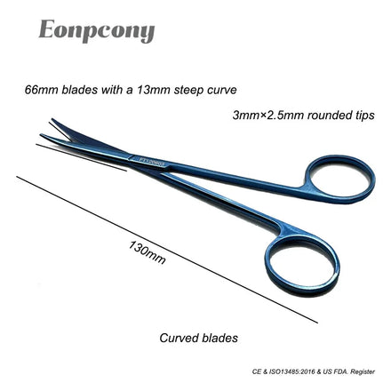 Eye Scissors Stevens Tenotomy Scissors Enucleation Scissors Opthalmic Surgical Instrument