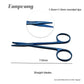 Eye Scissors Stevens Tenotomy Scissors Enucleation Scissors Opthalmic Surgical Instrument