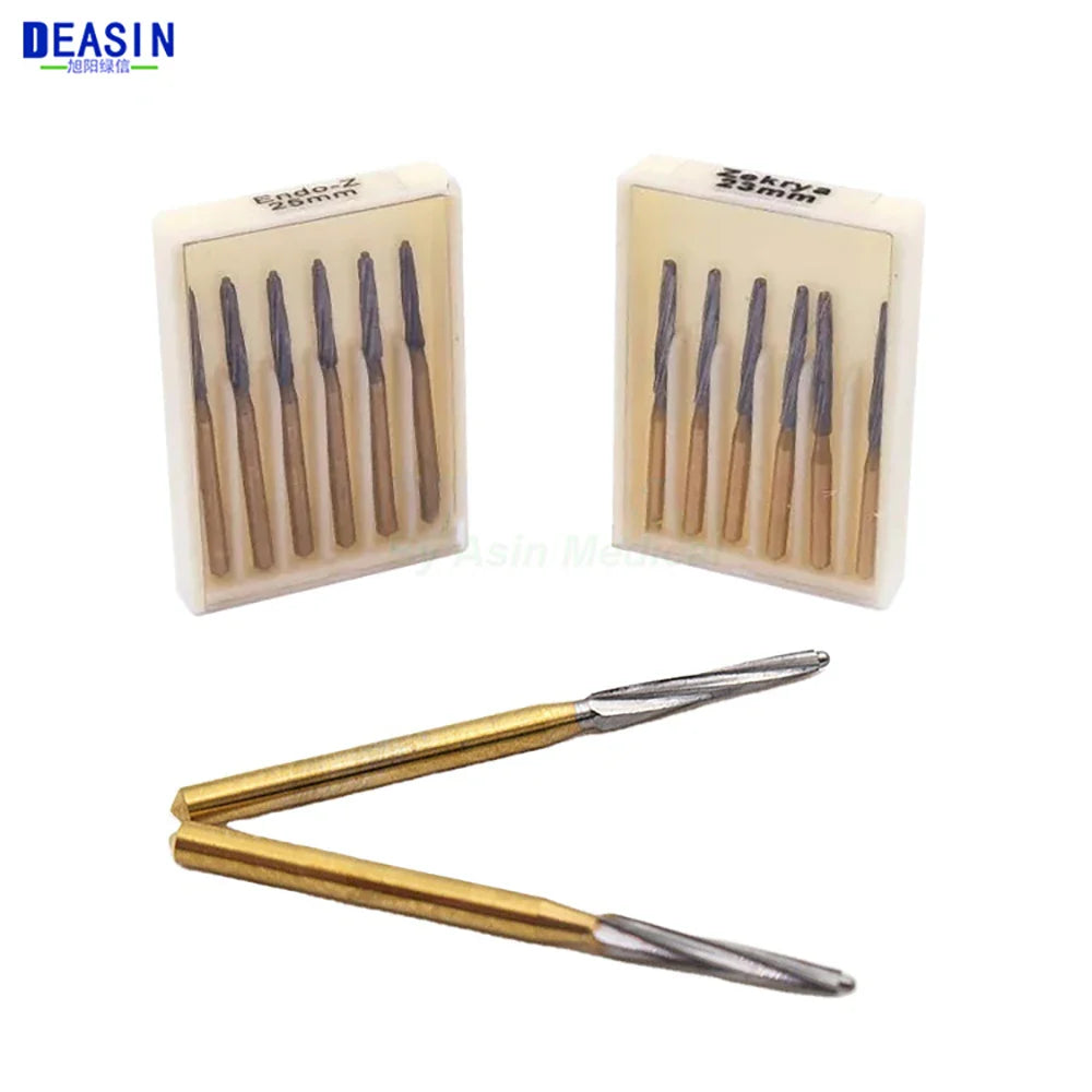 FG Zekrya Carbide Tungsten Bone Cutters Burs Dental Drill Endo Z Tooth Extraction Burs For High Speed Handpiece 21mm 25mm 28mm
