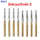 FG Zekrya Carbide Tungsten Bone Cutters Burs Dental Drill Endo Z Tooth Extraction Burs For High Speed Handpiece 21mm 25mm 28mm