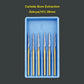 FG Zekrya Dental Carbide Burs Tungsten Bone Cutters Burs Titanium Dental Tungsten Carbide Bur 28mm Drill Tooth Extraction Burs
