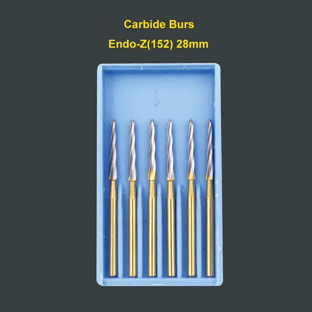 FG Zekrya Dental Carbide Burs Tungsten Bone Cutters Burs Titanium Dental Tungsten Carbide Bur 28mm Drill Tooth Extraction Burs