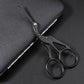 Facial Hair Scissors Rounded Professional Stainless Steel Mustache Nose Hair Beard Eyebrows Eyelashes Trimming Clippers