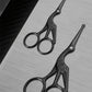 Facial Hair Scissors Rounded Professional Stainless Steel Mustache Nose Hair Beard Eyebrows Eyelashes Trimming Clippers
