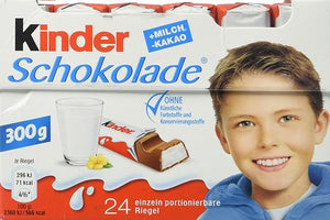 Ferrero Kinder Chocolate, 24 pieces,0.3 kilograms in Pakistan