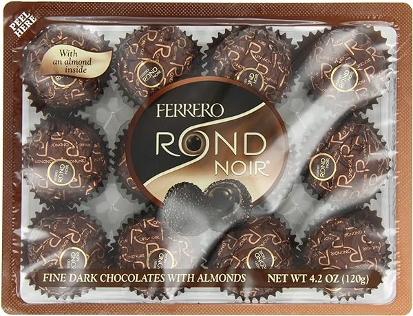 Ferrero Rondnoir Dark Chocolates w/ Almonds, 12 Piece in Pakistan in Pakistan
