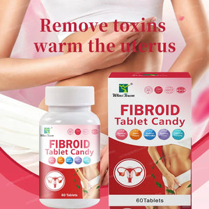 Fibroid Tablet Candy Naturally Eliminate Uterine Toxins Restore Nutritional Supplement for Ovary & Uterus Make Women's Health