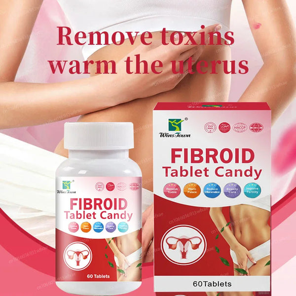 Fibroid Tablet Candy Naturally Eliminate Uterine Toxins Restore Nutritional Supplement for Ovary & Uterus Make Women's Health in Pakistan
