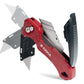 Folding Knife Replaceable Utility Knife for Cable Cartons Carboard Boxes Cutter Handle Knife Blades Outdoor Hand Tool