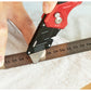 Folding Knife Replaceable Utility Knife for Cable Cartons Carboard Boxes Cutter Handle Knife Blades Outdoor Hand Tool