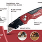 Folding Knife Replaceable Utility Knife for Cable Cartons Carboard Boxes Cutter Handle Knife Blades Outdoor Hand Tool