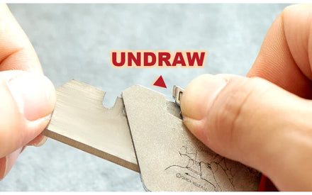 Folding Knife Replaceable Utility Knife for Cable Cartons Carboard Boxes Cutter Handle Knife Blades Outdoor Hand Tool