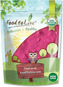 Food to Live Organic Dragon Fruit Powder, 12 Ounces – Non-GMO, Powdered Red Pitaya, Vegan, Bulk. Contains Maltodextrin. Rich in Antioxidants, Fiber, Vitamin C. Perfect for Shakes, Smoothie Bowls in Pakistan