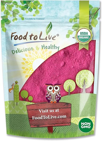Food to Live Organic Dragon Fruit Powder, 12 Ounces – Non-GMO, Powdered Red Pitaya, Vegan, Bulk. Contains Maltodextrin. Rich in Antioxidants, Fiber, Vitamin C. Perfect for Shakes, Smoothie Bowls in Pakistan in Pakistan