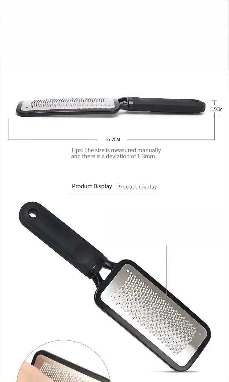 Foot File Scrubber Professional Rasp Heel Grater Hard Dead Skin Callus Remover Pedicure Feet Care Tools