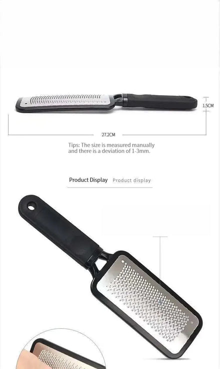 Foot File Scrubber Professional Rasp Heel Grater Hard Dead Skin Callus Remover Pedicure Feet Care Tools