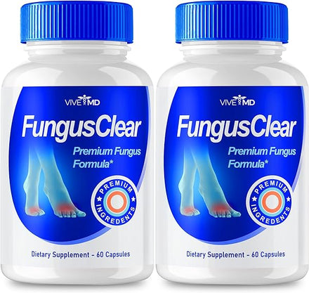 Fungus Clear Probiotic for Men and Women, Fungus Clear Advanced Formula for Nail Health Support with Vitamin C, Biotin, Zinc & Niacin - Maximum Strength, Fungus Clear Probiotic Reviews (2 Pack) in Pakistan
