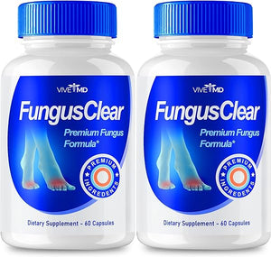Fungus Clear Probiotic for Men and Women, Fungus Clear Advanced Formula for Nail Health Support with Vitamin C, Biotin, Zinc & Niacin - Maximum Strength, Fungus Clear Probiotic Reviews (2 Pack) in Pakistan