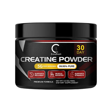 GPGP Greenpeople Creatine Monohydrate Capsule for Body Building Protein Drink Shake Arginine Diet Supplements for Men &Women