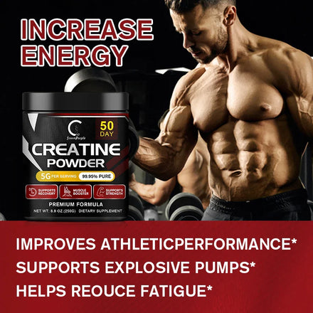 GPGP Greenpeople Creatine Monohydrate Capsule for Body Building Protein Drink Shake Arginine Diet Supplements for Men &Women
