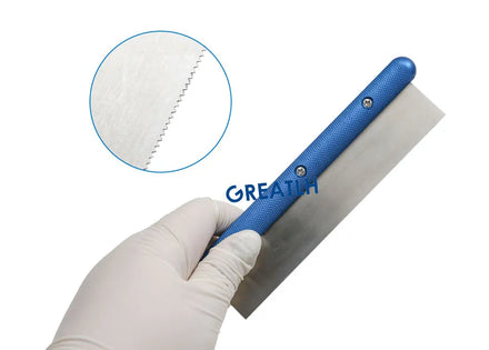 GREATLH Bone Saw Ultra-thin Saw Blade Hand-held Manual Bone Saw 18cm Orthopedic Veterinary Instrument