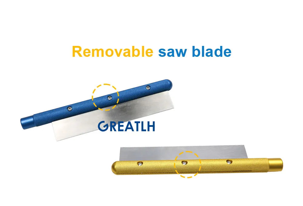 GREATLH Bone Saw Ultra-thin Saw Blade Hand-held Manual Bone Saw 18cm Orthopedic Veterinary Instrument