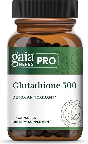 Gaia Herbs Pro Glutathione 500 - Herbal Supplement for Antioxidant Support - 30 Capsules (30 Servings) in Pakistan in Pakistan